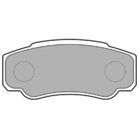 Remblokkenset, schijfrem LP1790 - thumbnail