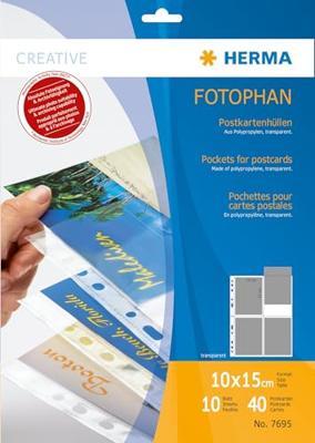 Herma 7695 7695 Fotohoezen Transparant 10 x 15 cm