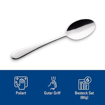 VILLEROY & BOCH - Oscar 18/10 - Espressolepel Set/6 12cm