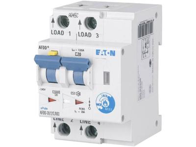 Eaton 187220 Brandbeveiliging switch 2-polig 20 A 0.03 A 230 V/AC