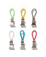 HEMA Theedoek clips - 1.5 x 5.5 - gekleurd (multicolor) - thumbnail