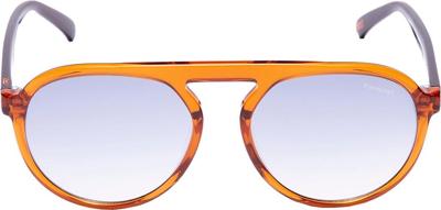 Formula 1 Eyewear zonnebril unisex piloot cat.4 oranje/lichtgrijs
