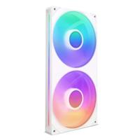 NZXT f280 rgb core case fans (wit, 2 stuks, 280 x 140 x 26 mm) - thumbnail
