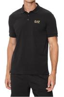 EA7 Emporio Armani 8NPF14 Polo Heren Zwart - Maat XXL - Kleur: Zwart | Soccerfanshop - thumbnail