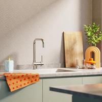 EISL eenknopsmengkraan futura roestvrij staal - thumbnail