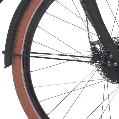 Cortina spatbordstang 28 foss arrant black matt