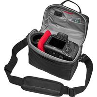 Manfrotto MB MA2-SB-M Advanced² M, middelgrote schoudertas voor spiegelloze CSC-camera's met standaard lenzen, met meerdere zakken, statiefbevestiging, afneembare schouderriem, gecoate stof - thumbnail