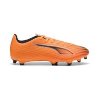 PUMA Ultra 6 Play Gras / Kunstgras Voetbalschoenen (MG) Oranje Zwart Zilver - thumbnail