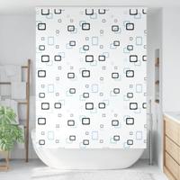 VidaXL Doucherolgordijn met cassette 150x240 cm stofbreedte 146 cm - thumbnail