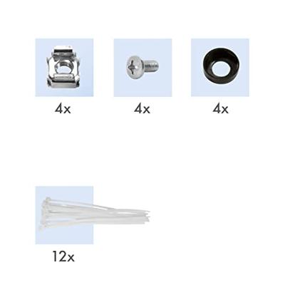 LogiLink NP0057 16 poorten Patchpaneel 483 mm (19) CAT 6 1 HE Zwart LogiLink NP0057 16 poorten Patchpaneel 483 mm (19) CAT 6 1 HE Zwart