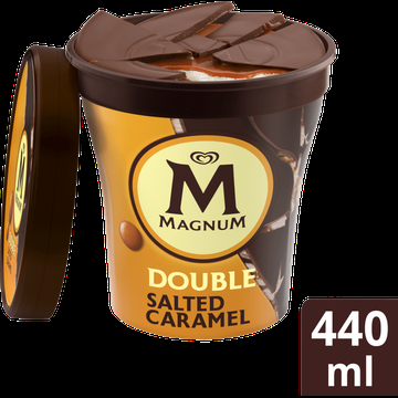Magnum Pint IJs Double Salted Caramel 440 ml bij Jumbo