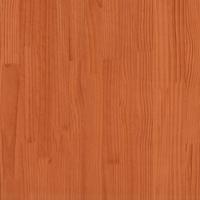 Bedframe zonder matras massief grenenhout wasbruin 90x190 cm - thumbnail