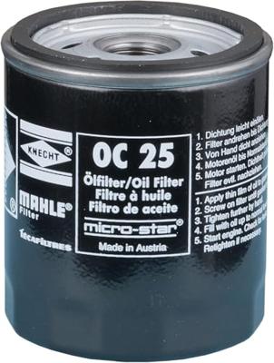 Oliefilter OC25