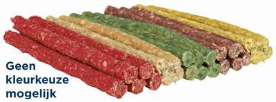 TRIXIE KAUWROLLEN MIXPAKKET 12 CM / Ø 9-10 MM 50 ST. ASSORTI 12 CMX9-10MM 2X50 ST