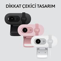 Logitech Brio 100 webcam 2 MP 1920 x 1080 Pixels USB Roze - thumbnail