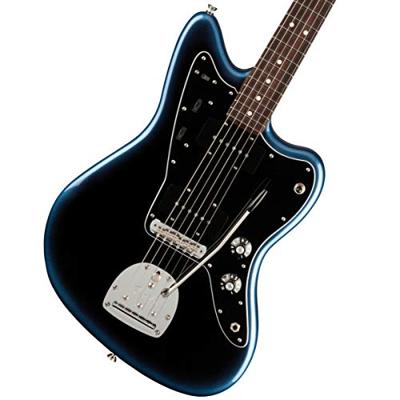 Fender American Professional II Jazzmaster Dark Night RW elektrische gitaar met koffer