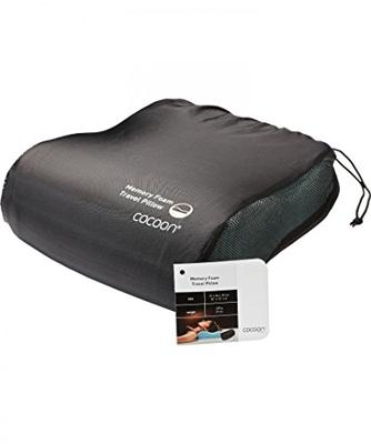 Cocoon Memory Foam Travel Pillow Kussen Slate Blue
