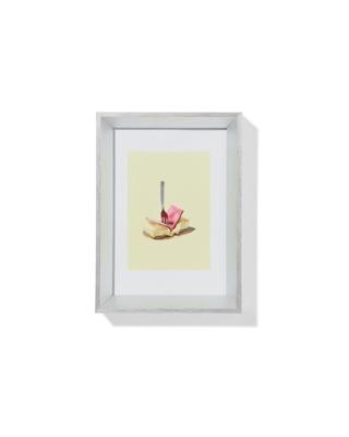 HEMA Fotolijst 10x15cm hout facet (zilver)