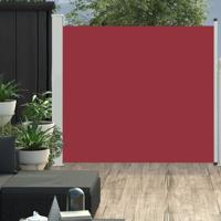 VidaXL Tuinscherm uittrekbaar 170x300 cm rood - thumbnail