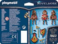 PLAYMOBIL Novelmore set van 3 Burnham Raiders 70672 - thumbnail