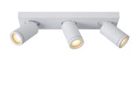 Lucide TAYLOR - Plafondspot Badkamer - LED Dim to warm - GU10 - 3x5W 2200K/3000K - IP44 - Wit - thumbnail