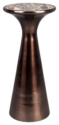 Dutchbone Ronde Bijzettafel 'Mount' Marmer, 25cm