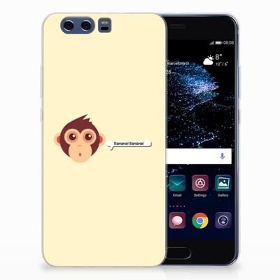 Huawei P10 Plus Telefoonhoesje met Naam Monkey Huawei P10 Plus Telefoonhoesje met Naam Monkey