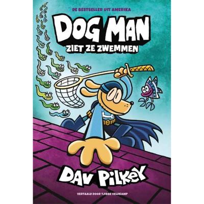 Dog Man ziet ze zwemmen