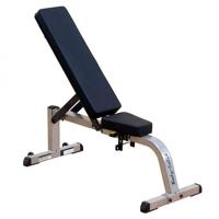 Body-Solid Heavy duty flat incline halterbank - thumbnail