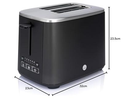 Wilfa CT-1000MB Broodrooster Zwart