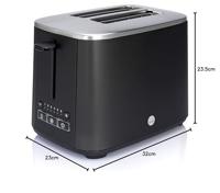 Wilfa CT-1000MB Broodrooster Zwart - thumbnail