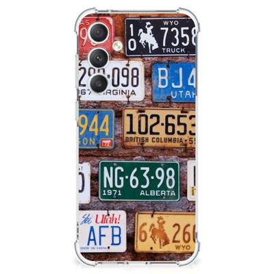 Samsung Galaxy S23 FE Anti-shock Hoesje met foto Kentekenplaten Samsung Galaxy S23 FE Anti-shock Hoesje met foto Kentekenplaten