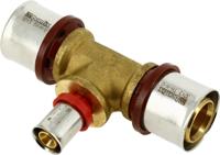 Bonfix Perskoppeling - 3x Alu-pers - T-koppeling - verlopend - 32 x 16 x 32mm - thumbnail