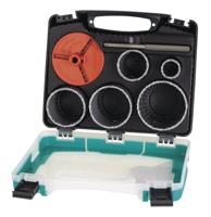 Wolfcraft Boorkrans box | Muurwerk | Ø33, 43, 53, 68, 103 | 1 set - 5424000 - thumbnail