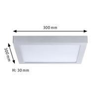 Paulmann Abia 70982 LED-paneel 22 W Warmwit Chroom (mat) - thumbnail