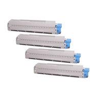 Huismerk OKI C831/C841 (44844505-44844508) Toners Multipack (zwart + 3 kleuren) Huismerk OKI C831/C841 (44844505-44844508) Toners Multipack (zwart + 3 kleuren)