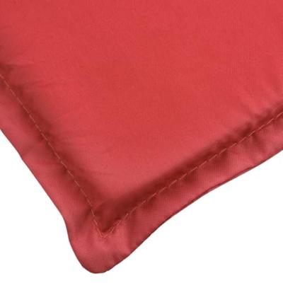 VidaXL Ligbedkussen 200x70x3 cm oxford stof rood