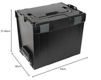 Sortimo L-BOXX 374 6100000308 Gereedschapskist (leeg) ABS Zwart (l x b x h) 442 x 357 x 389 mm - thumbnail