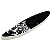 Stand Up Paddleboardset opblaasbaar 305x76x15 cm zwart - thumbnail