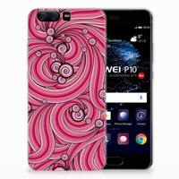 Huawei P10 | Hoesje maken | Swirl Pink - thumbnail