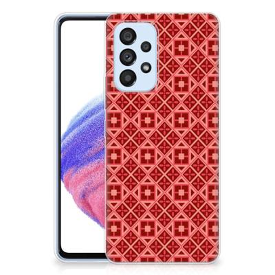 Samsung Galaxy A53 5G | TPU bumper | Batik Rood