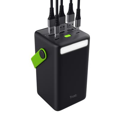 Powerbank Trust Redoh XXL Zwart (1 Stuks)