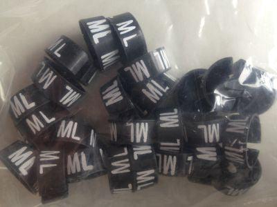 MB zwart/wit ML voor op kledinghanger