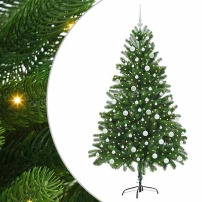 VidaXL Kerstboom met 300 led met standaard groen 180 cm pe VidaXL Kerstboom met 300 led met standaard groen 180 cm pe