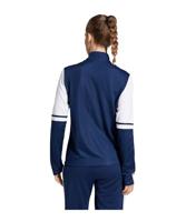adidas Squadra 25 Trainingstrui 1/4-Zip Dames Donkerblauw Wit - thumbnail