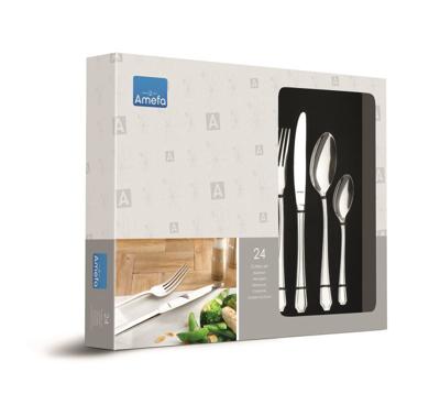 Amefa Neptune bestekset 24-delig in vensterdoos Amefa Neptune bestekset 24-delig in vensterdoos