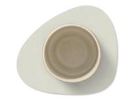 LIND DNA - Glass Mat Curve - Onderzetter 10cm Nupo Linen - thumbnail