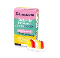 Lamazuna Set of 3 toothbrush heads soft kid 1 Stuks - thumbnail