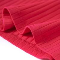 Kindershirt met lange mouwen 104 felroze - thumbnail