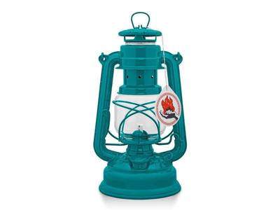Feuerhand Stormlamp 276 Olielamp Teal Blauw